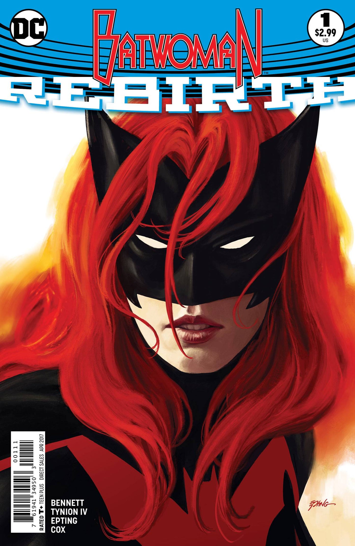 BATWOMAN REBIRTH #1 1ST PRINT 2017 Batwoman DC COMICS