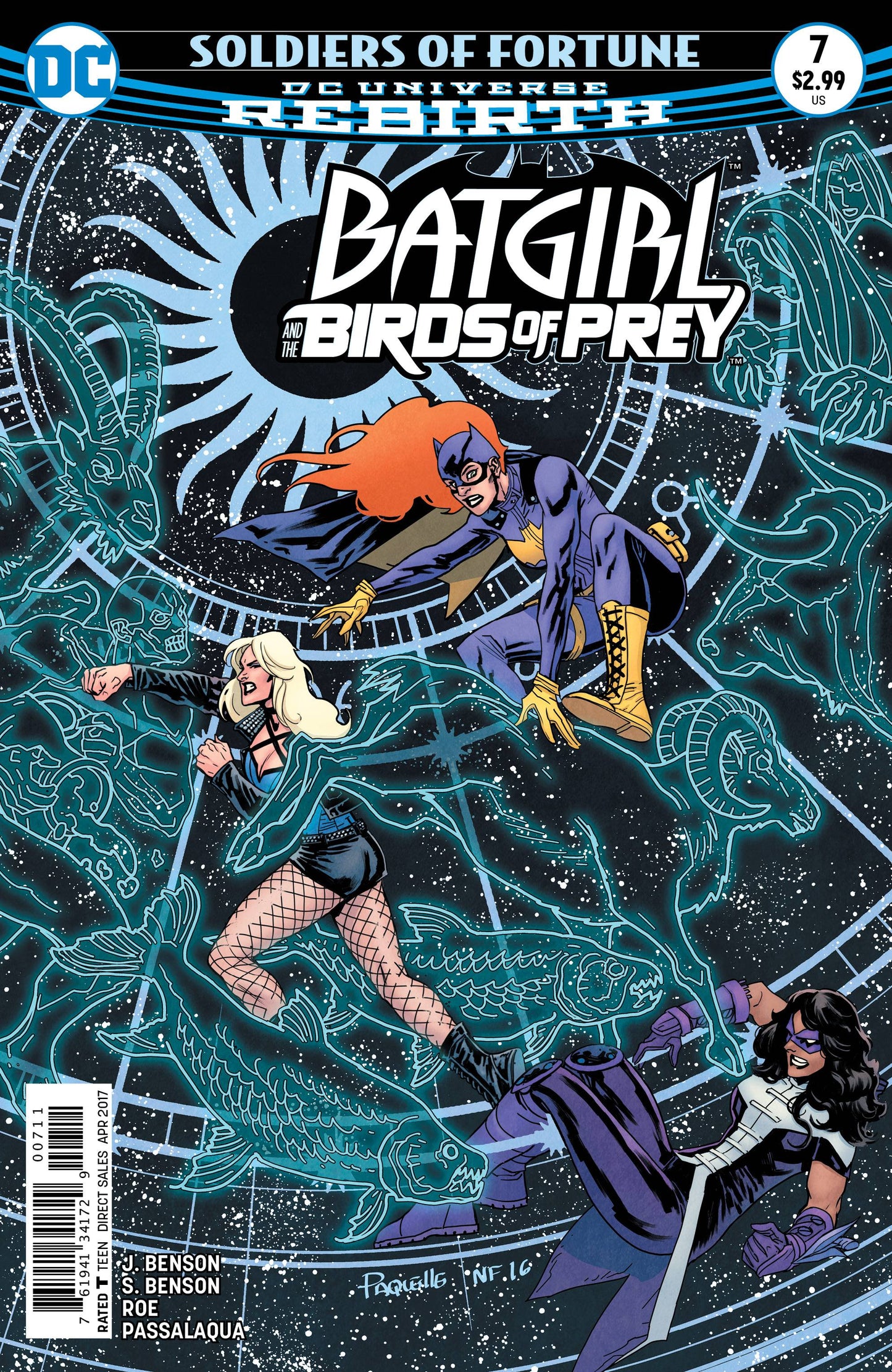 BATGIRL AND THE BIRDS OF PREY #7 REBIRTH 2017 Batgirl DC COMICS