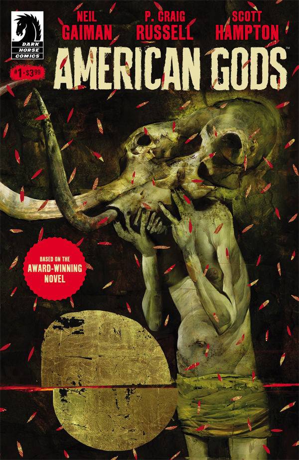 NEIL GAIMAN AMERICAN GODS SHADOWS #1 MCKEAN VARIANT 2017 Neil Gaiman DARK HORSE COMICS