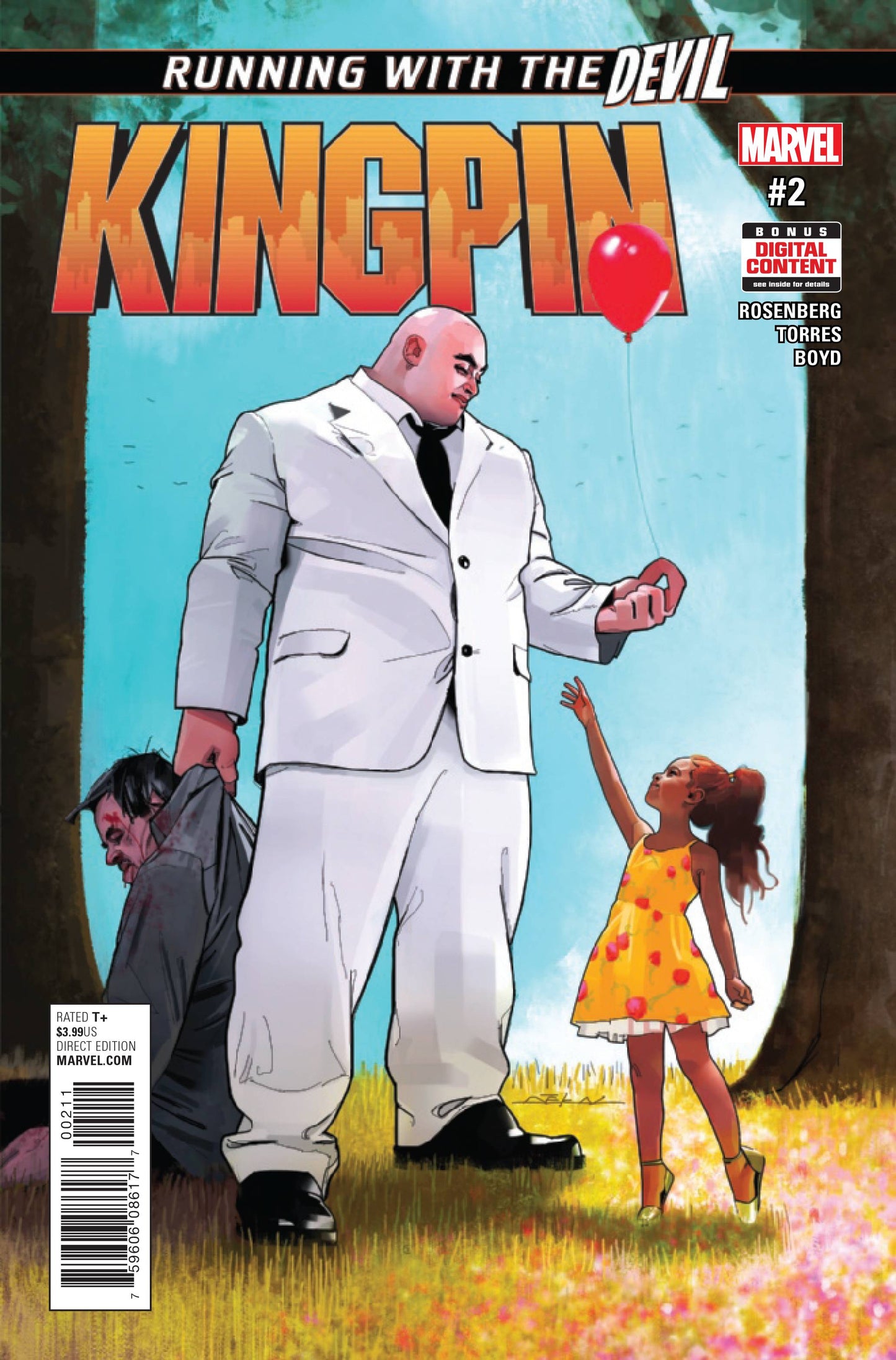 KINGPIN #2 2017 Daredevil MARVEL COMICS