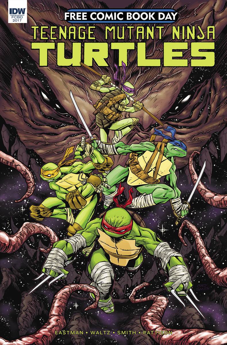 TMNT PRELUDE TO DIMENSION X FCBD UNSTAMPED 2017 IDW