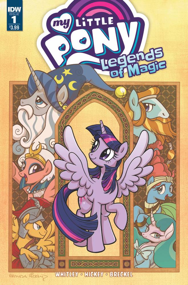 MY LITTLE PONY LEGENDS OF MAGIC #1 2017 My Little Pony IDW PUBLISHING