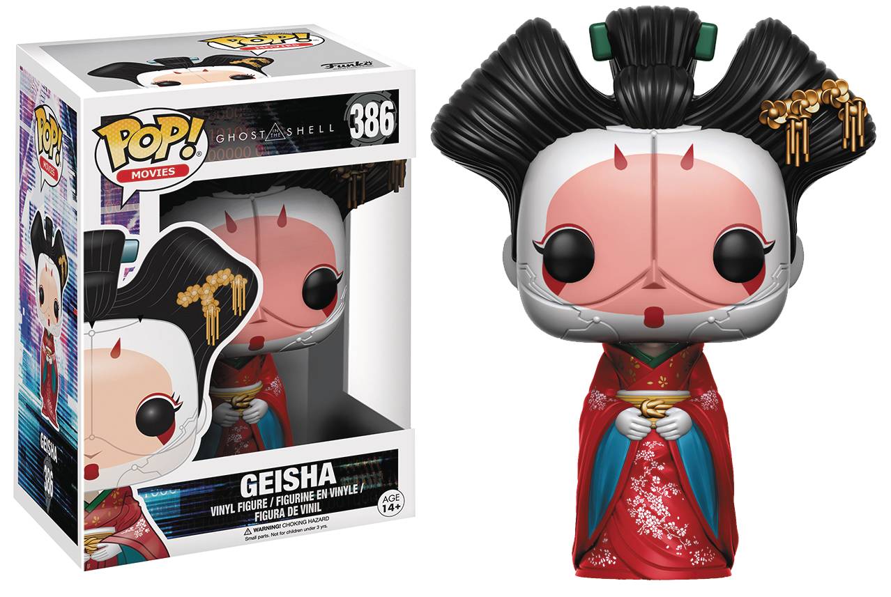 GHOST IN THE SHELL GEISHA VINYL FIGURE 386 FUNKO POP FUNKO