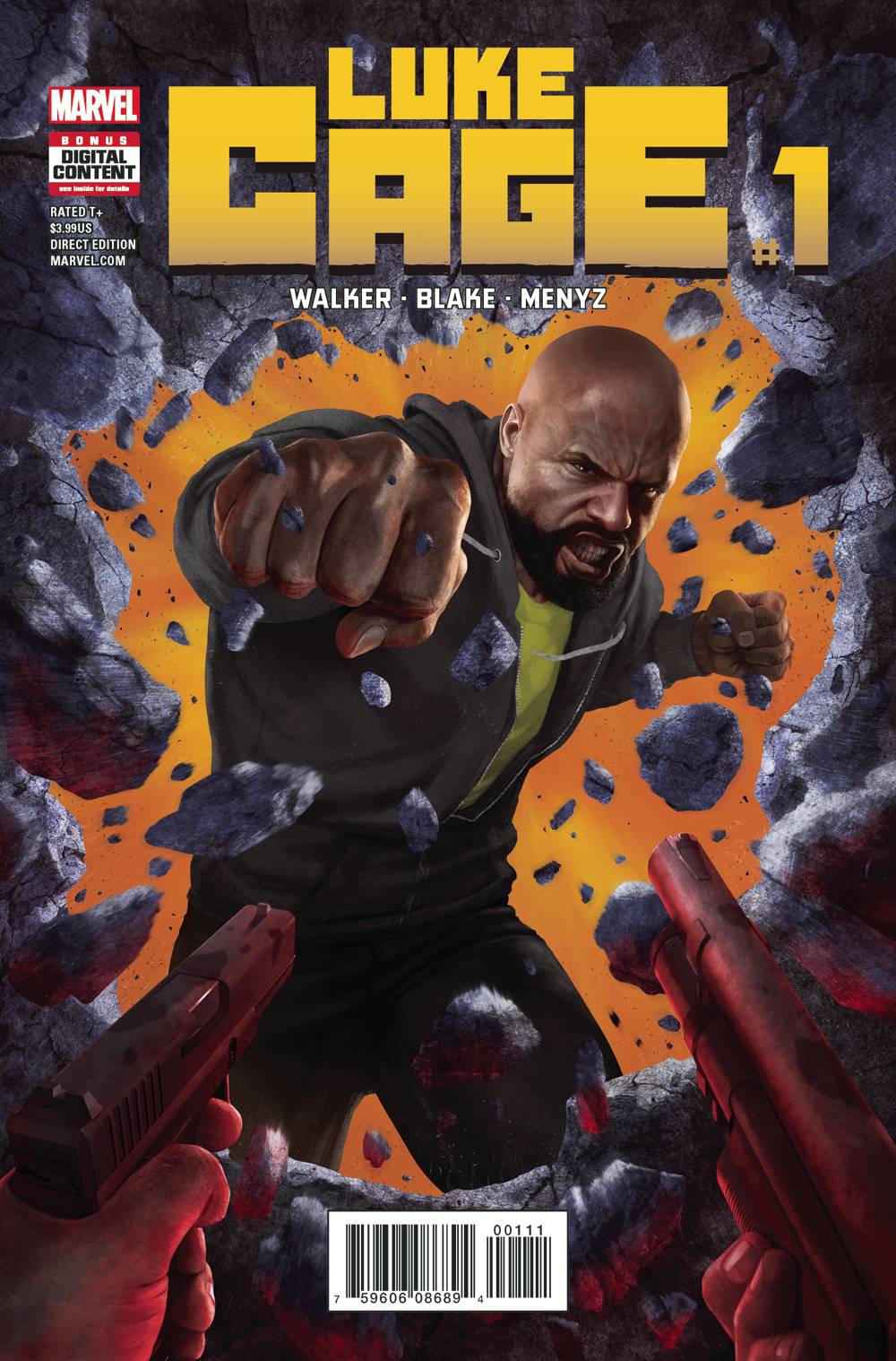 LUKE CAGE #1 2017 Luke Cage MARVEL COMCS