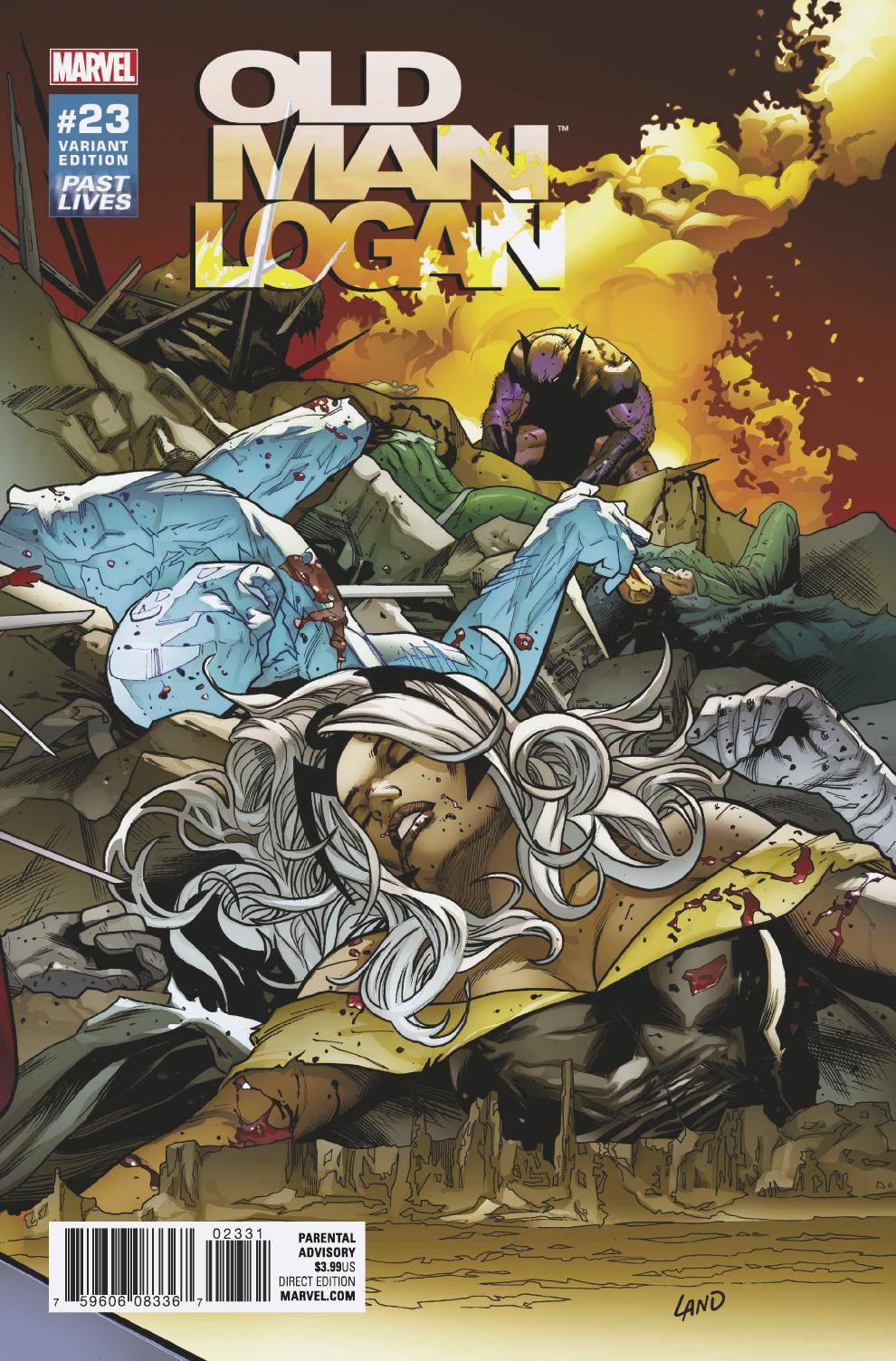 OLD MAN LOGAN #23 1:10 VARIANT 2017 Wolverine MARVEL COMICS