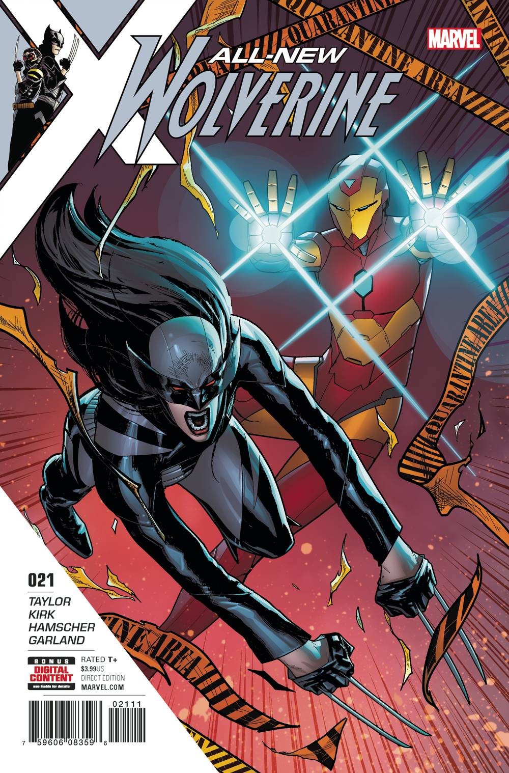 ALL-NEW WOLVERINE #21 2017 X-23 MARVEL COMICS