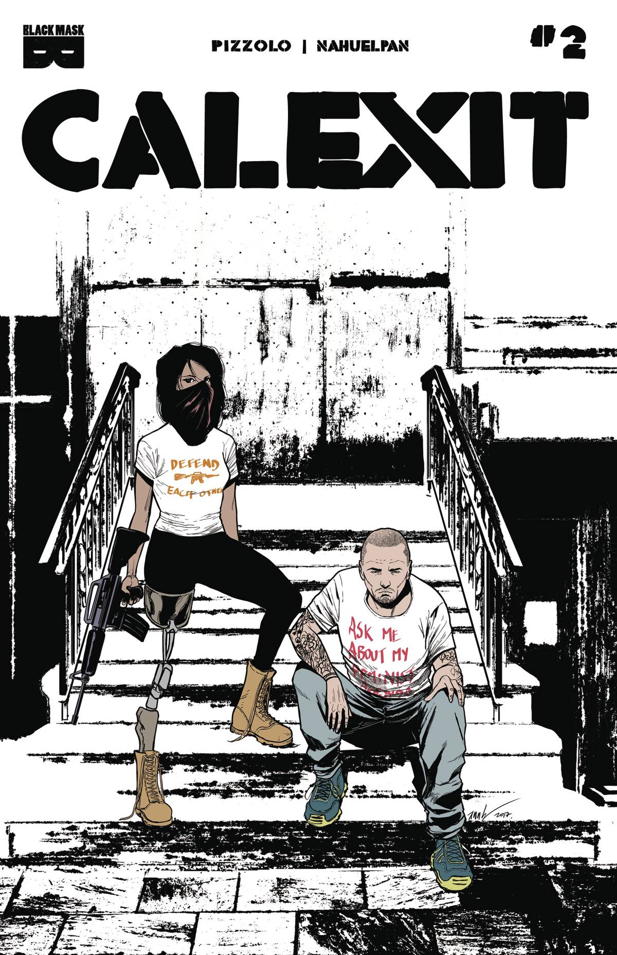 CALEXIT #2 2018 Calexit BLACK MASK COMICS
