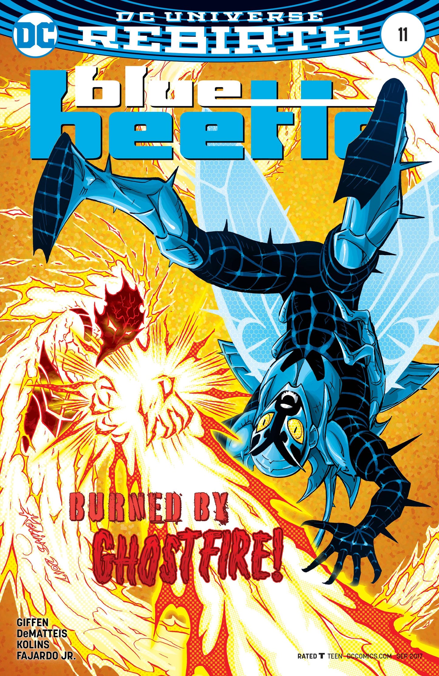 BLUE BEETLE #11 REBIRTH 2017 Blue Beetle DC COMICS