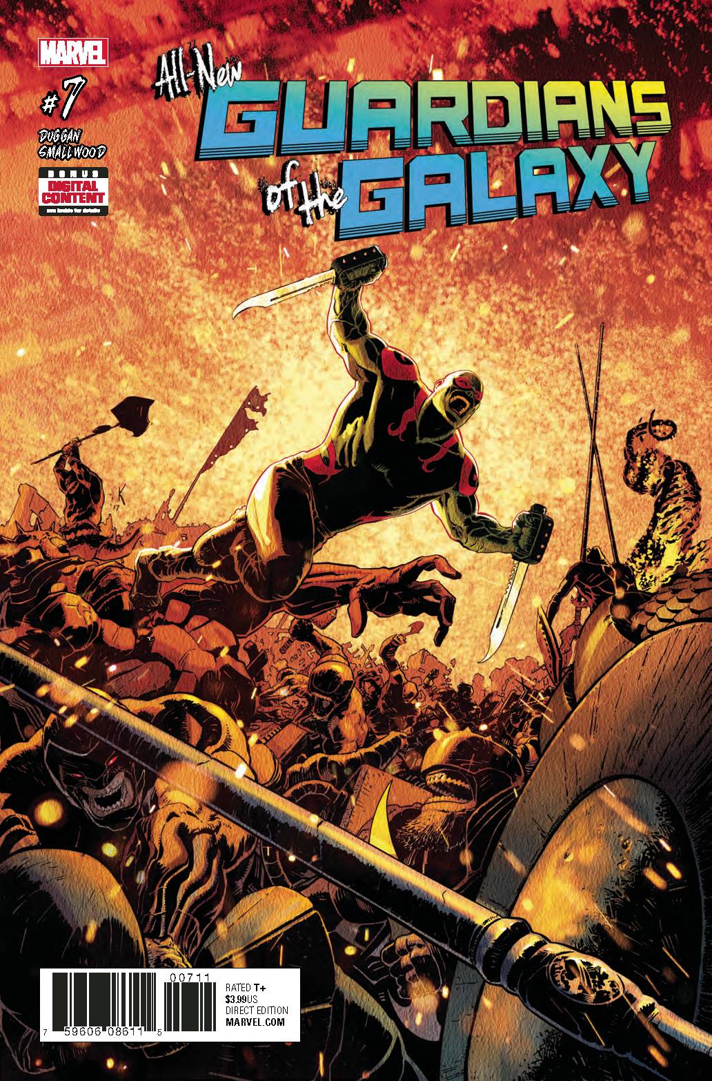 ALL NEW GUARDIANS OF GALAXY #7 2017 Guardians of the Galaxy MARVEL COMICS