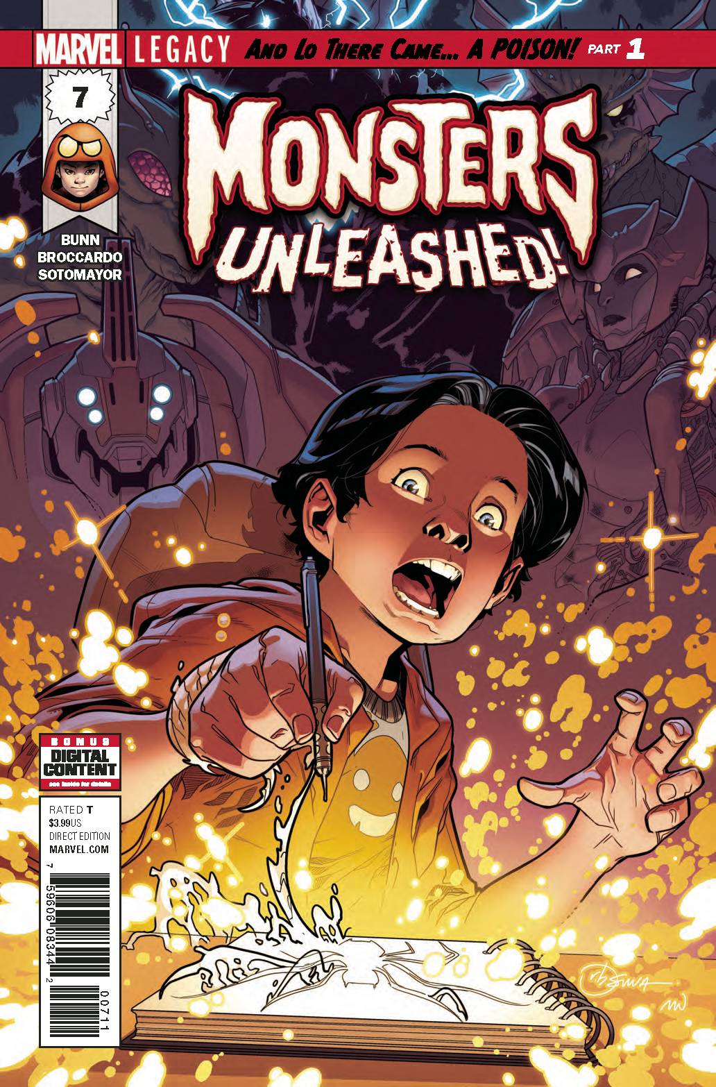 MONSTERS UNLEASHED #7 2017 Monsters Unleashed MARVEL COMICS