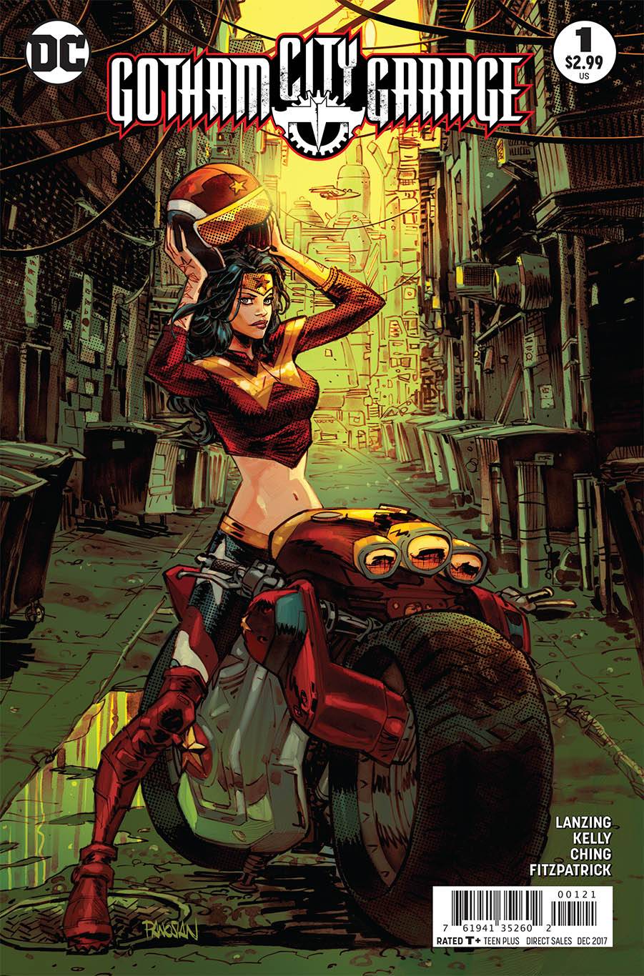 GOTHAM CITY GARAGE #1 VARIANT 2017 DC COMICS