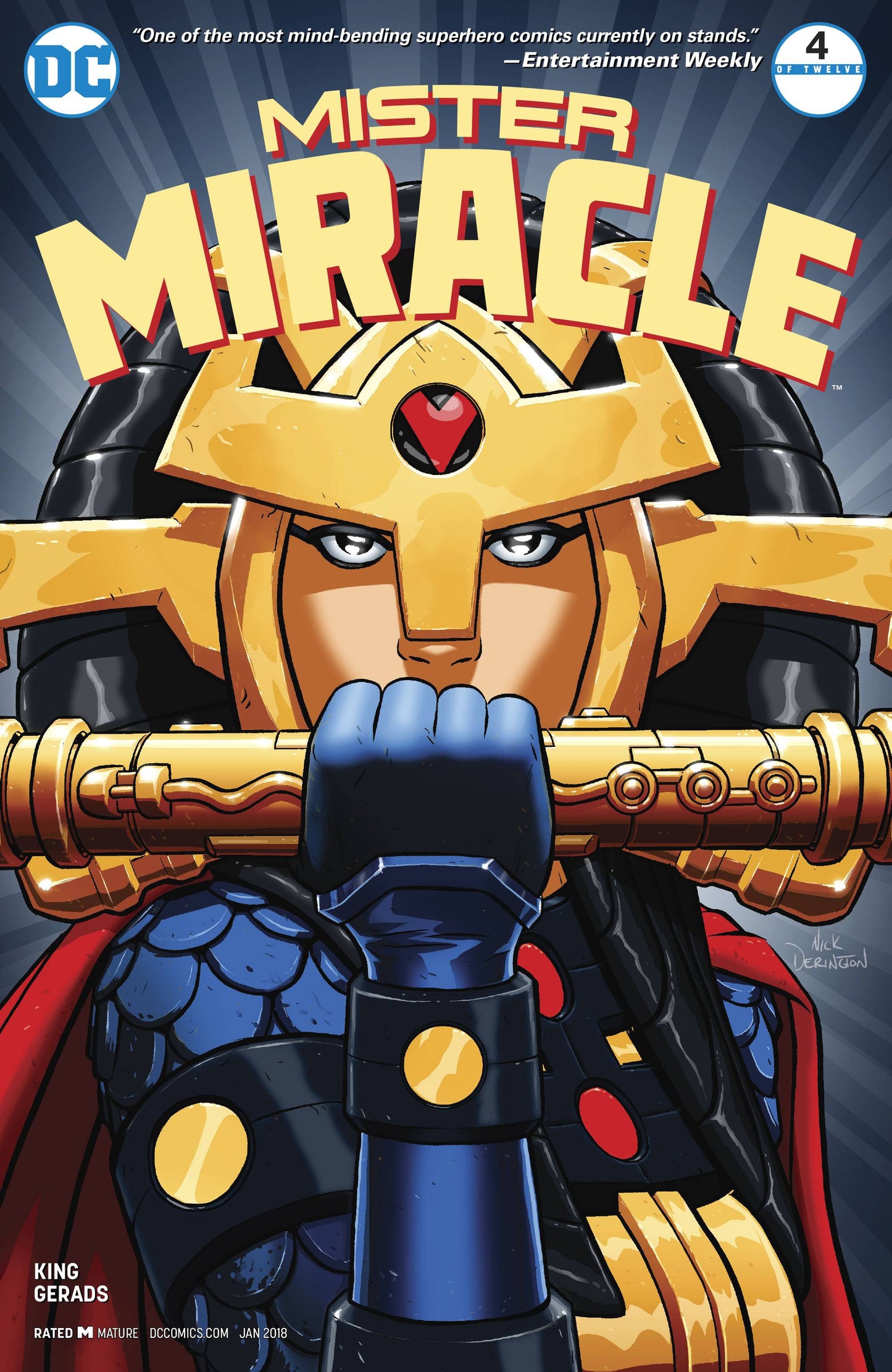 MISTER MIRACLE #4 (OF 12) 1ST PRINT 2017 Mister Miracle DC COMICS