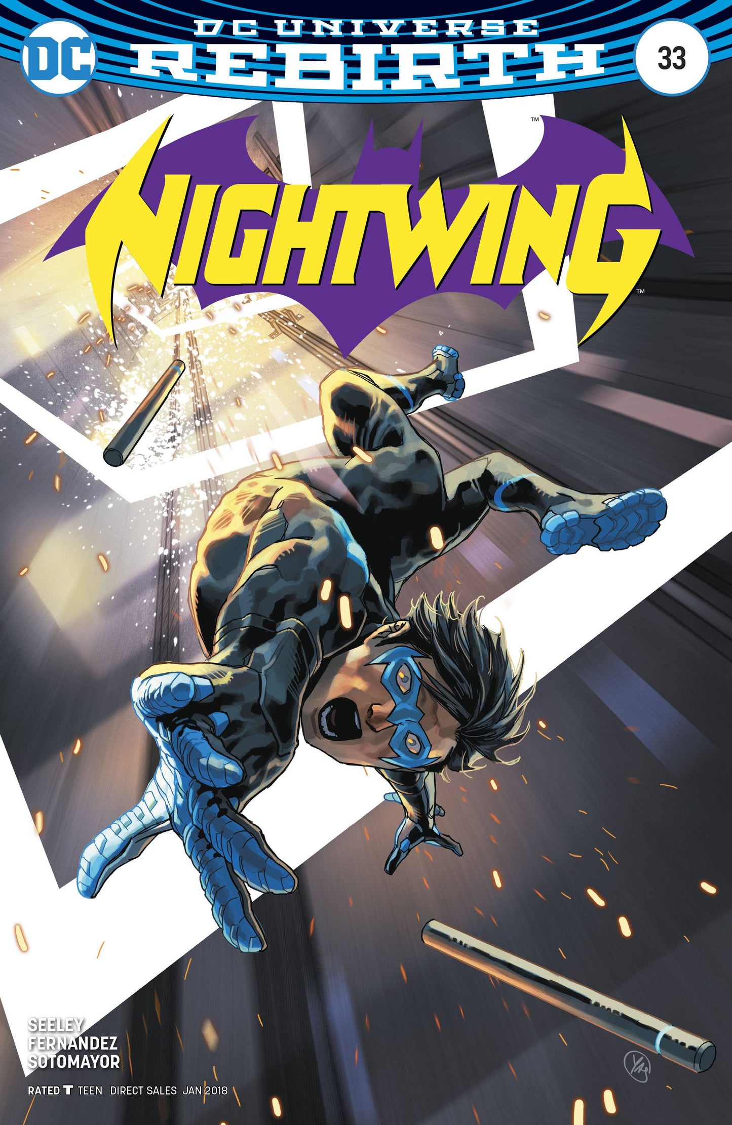 NIGHTWING #33 VARIANT 2017 Nightwing DC COMICS