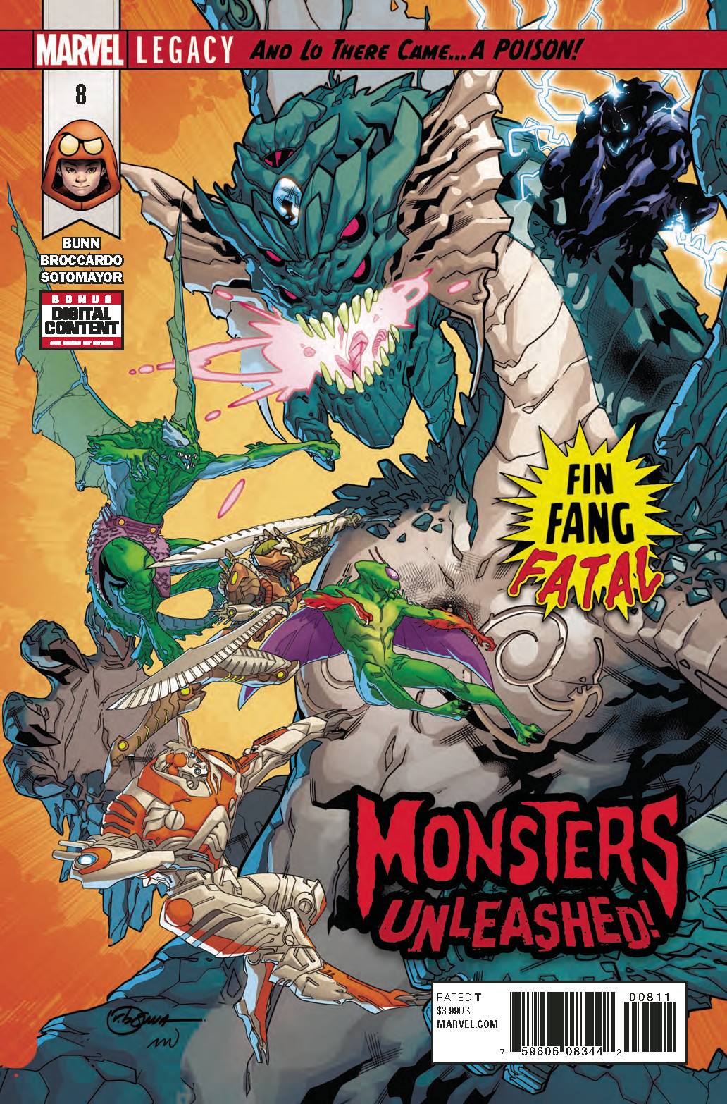 MONSTERS UNLEASHED #8 2017 Monsters Unleashed MARVEL COMICS