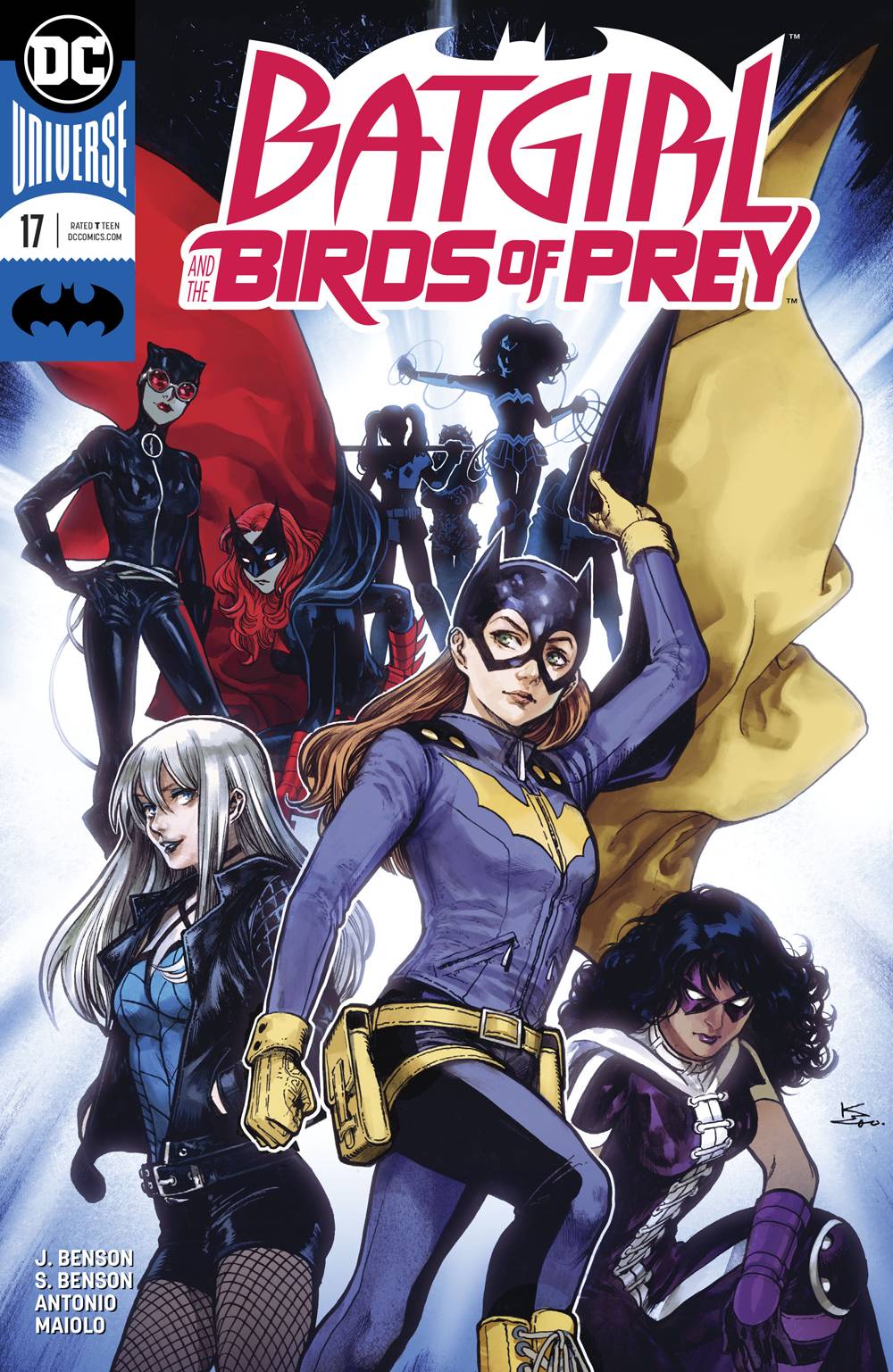 BATGIRL AND THE BIRDS OF PREY #17 VARIANT REBIRTH 2017 Batgirl DC COMICS
