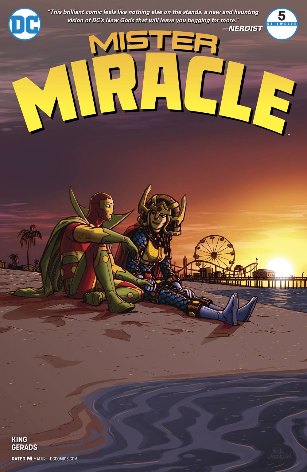MISTER MIRACLE #5 (OF 12) 1ST PRINT 2017 Mister Miracle DC COMICS