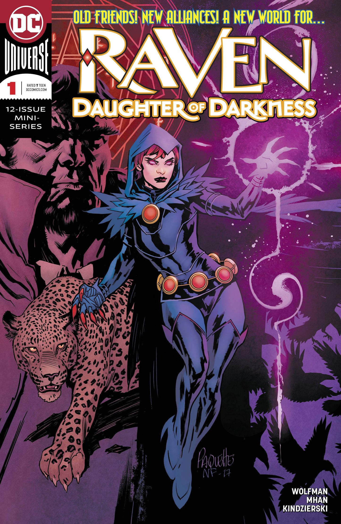 RAVEN DAUGHTER OF DARKNESS #1 (OF 12) 2018 Raven DC COMICS