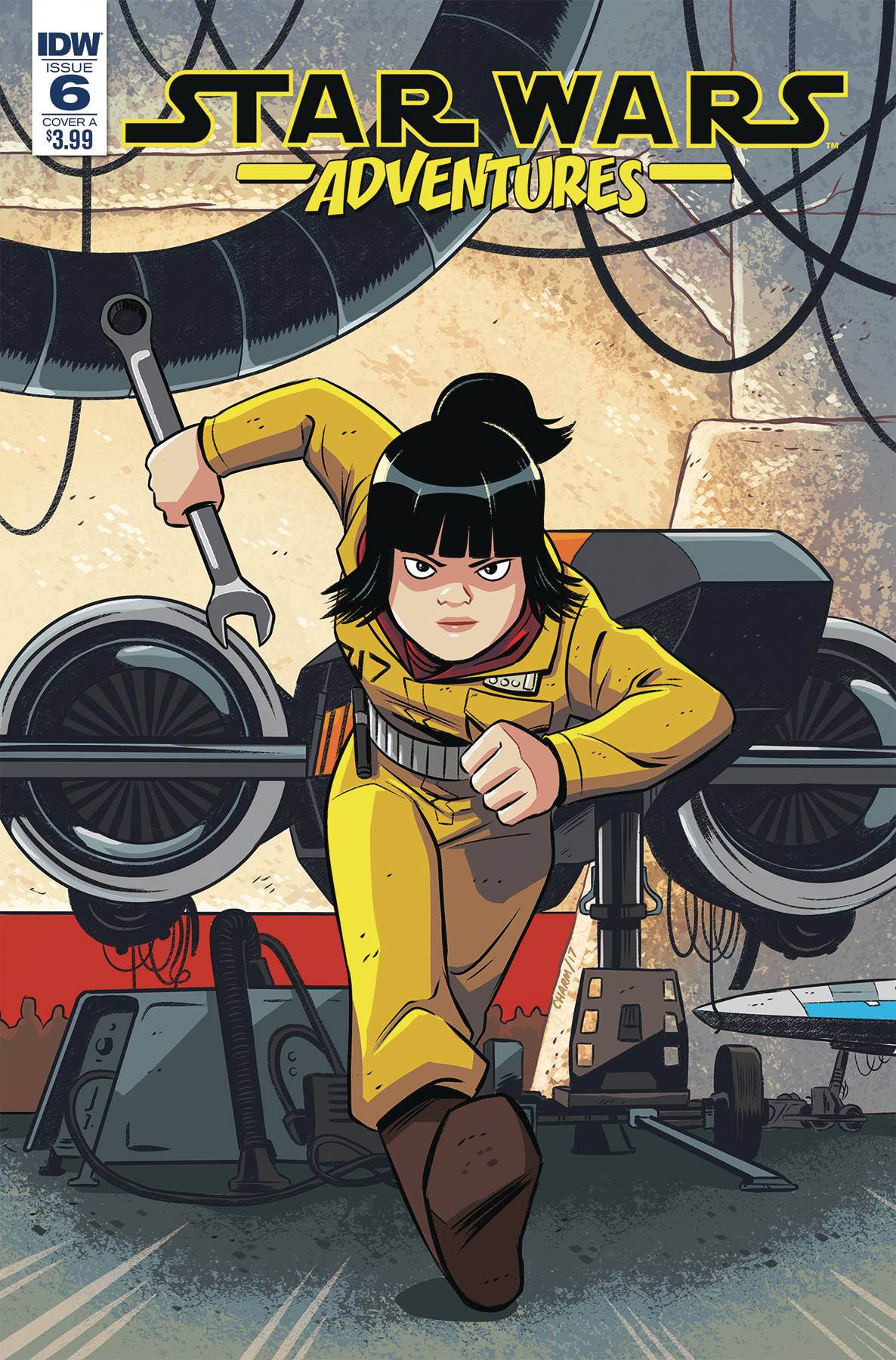STAR WARS ADVENTURES #6 CVR A CHARM 2018 Star Wars Adventures IDW PUBLISHING