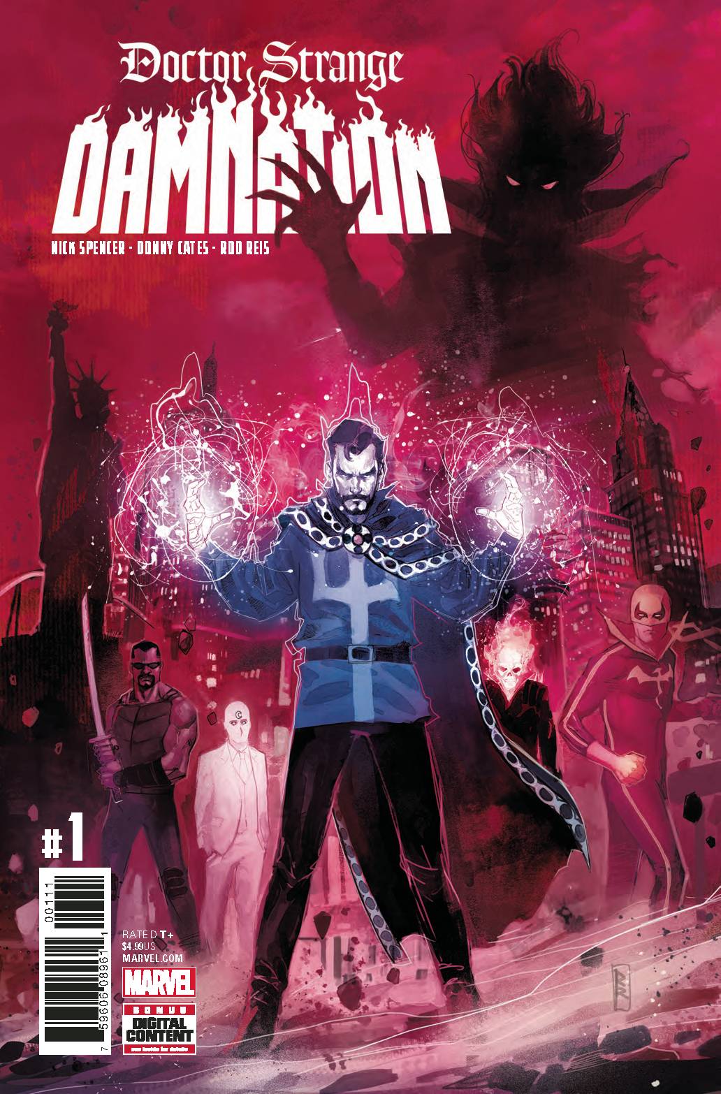 DOCTOR STRANGE DAMNATION #1 (OF 4) 2018 Doctor Strange MARVEL COMICS