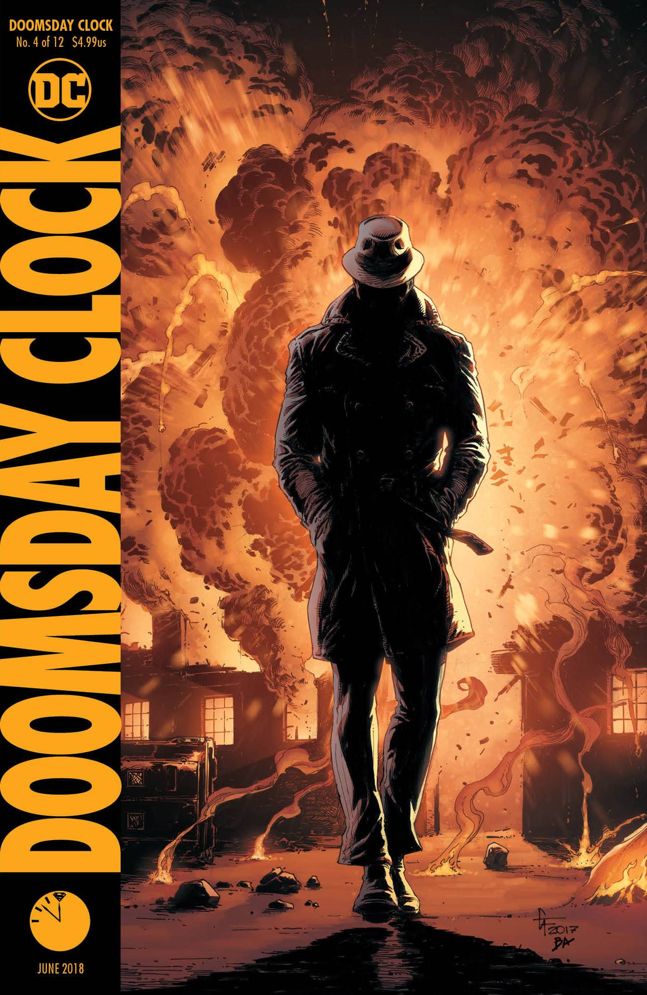 DOOMSDAY CLOCK #4 (OF 12) VARIANT 2018 Watchmen DC COMICS