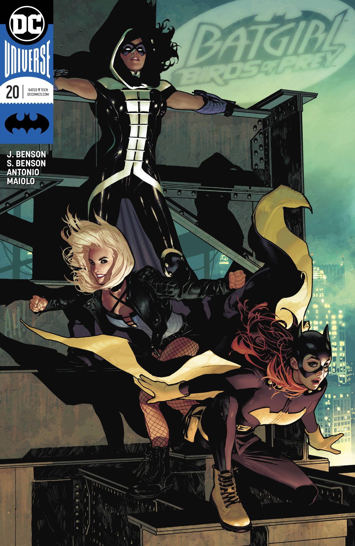 BATGIRL AND THE BIRDS OF PREY #20 ADAM HUGHES VARIANT 2018 Batgirls DC COMICS