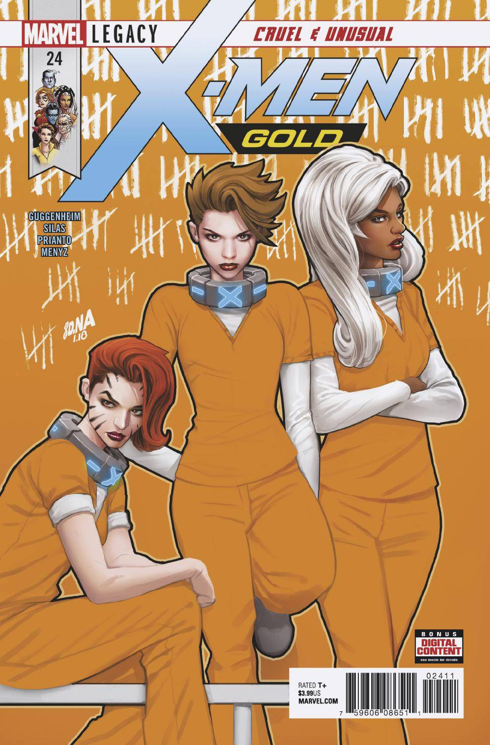 X-MEN GOLD #24 NAKAYAMA COVER 2018 X-Men Gold MARVEL COMICS