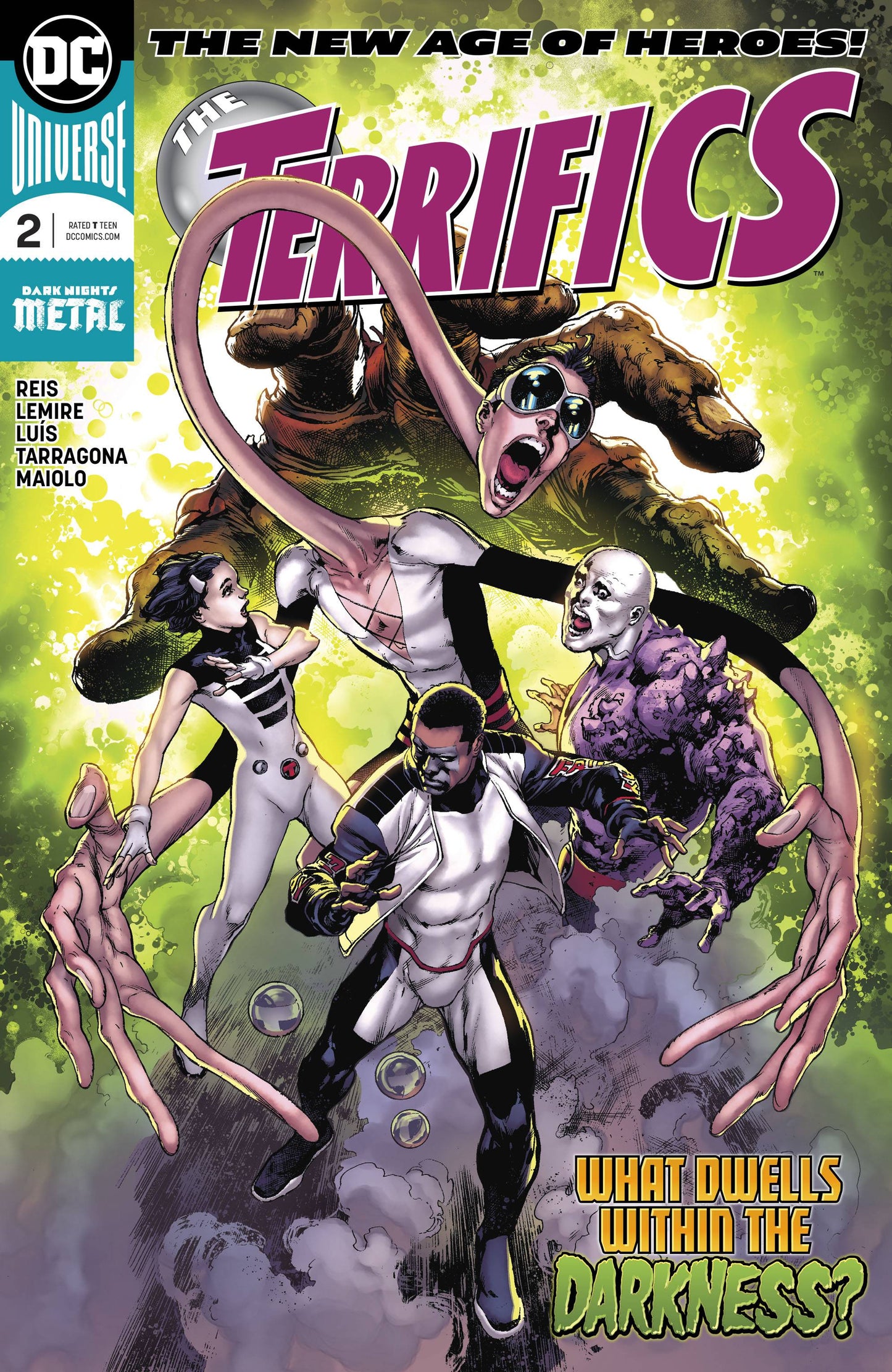 TERRIFICS #2 2018 DC COMICS