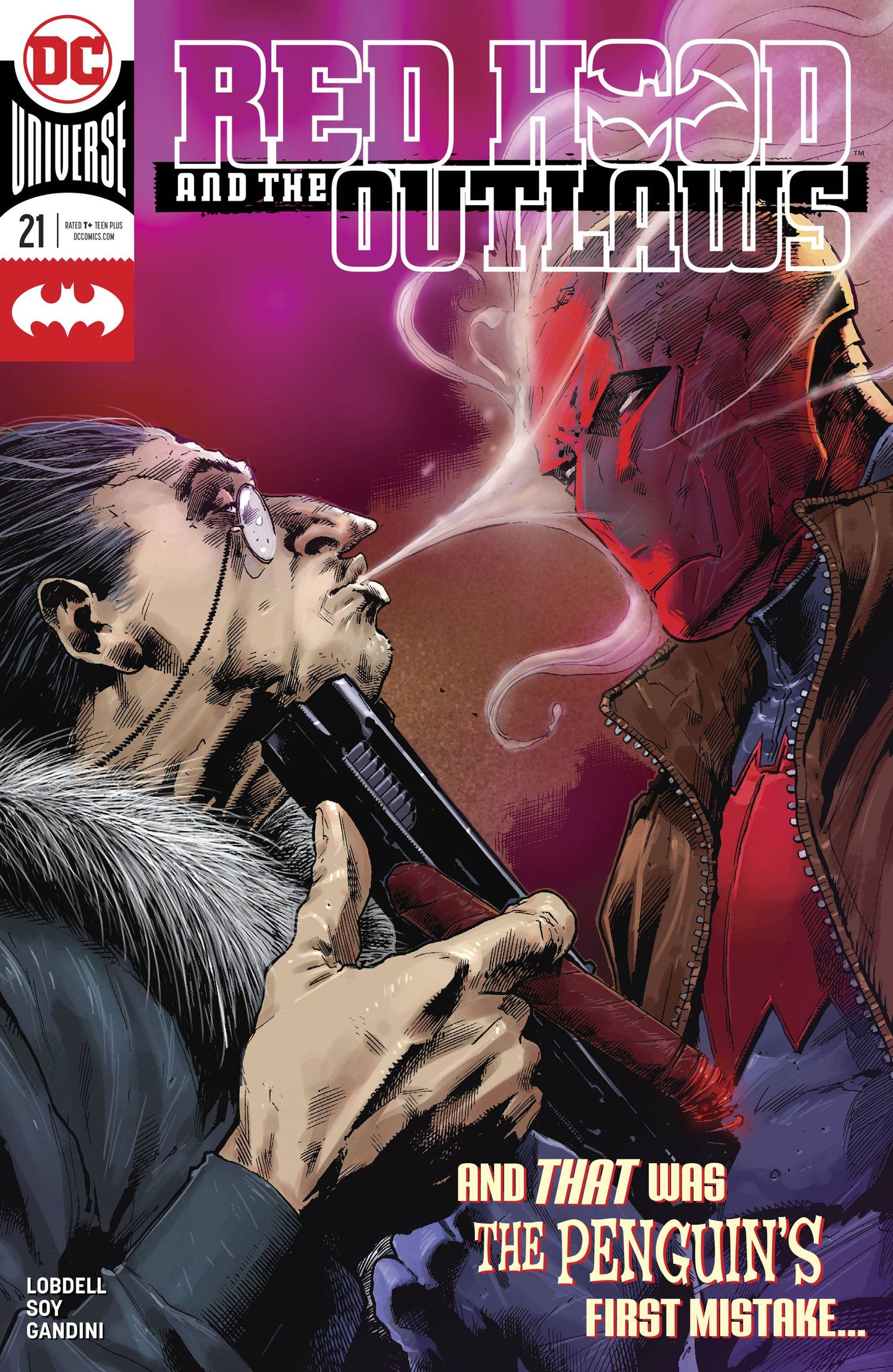 RED HOOD AND THE OUTLAWS #21 2018 Red Hood DC COMICS