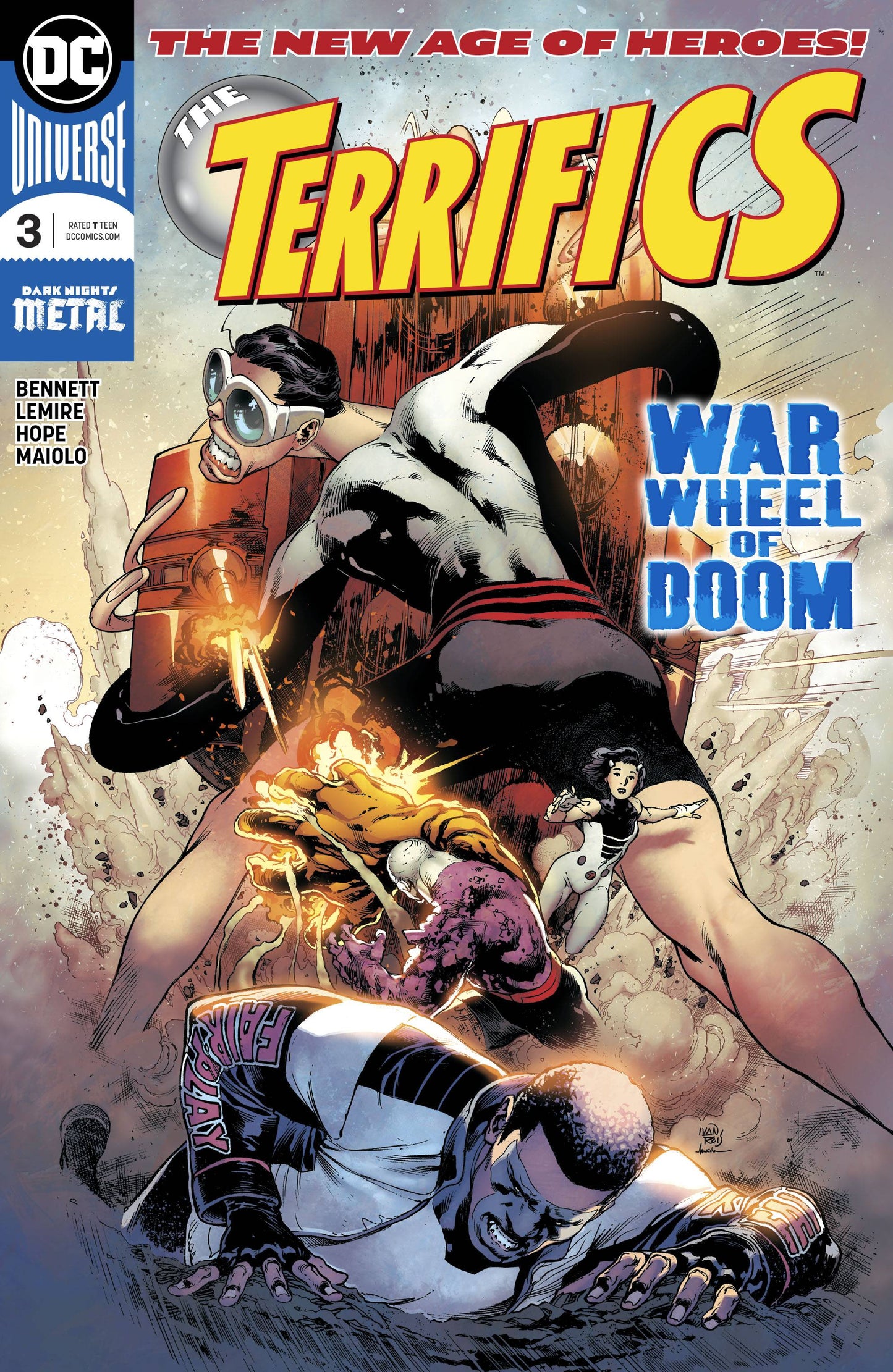 TERRIFICS #3 2018 DC COMICS