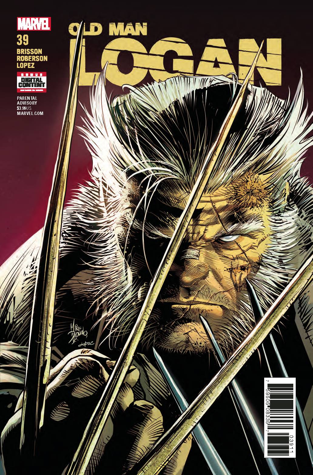 OLD MAN LOGAN #39 2018 Wolverine MARVEL COMICS