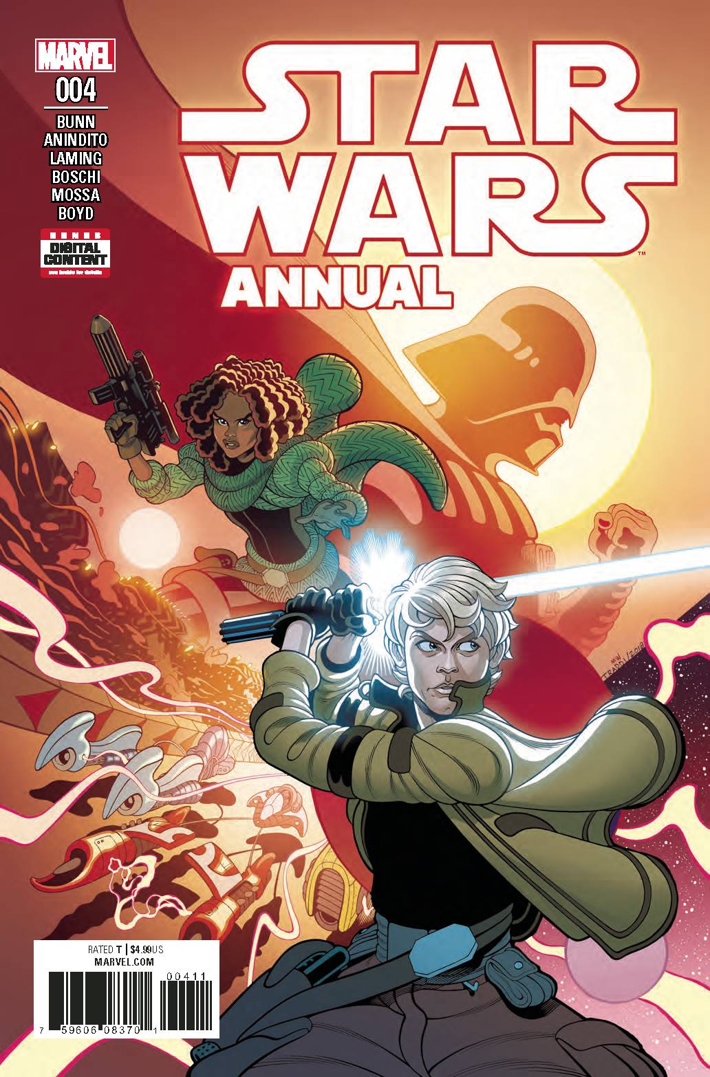 STAR WARS ANNUAL #4 2018 Star Wars Marvel