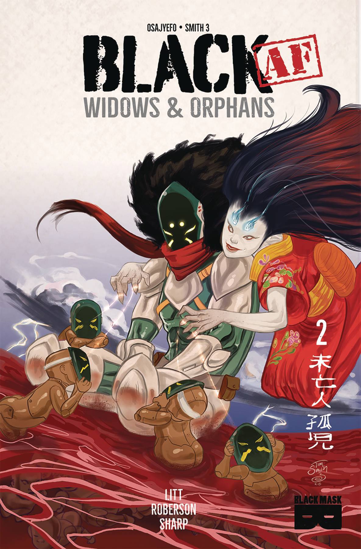 BLACK AF WIDOWS & ORPHANS #2 (MR) 2018 Black BLACK MASK COMICS
