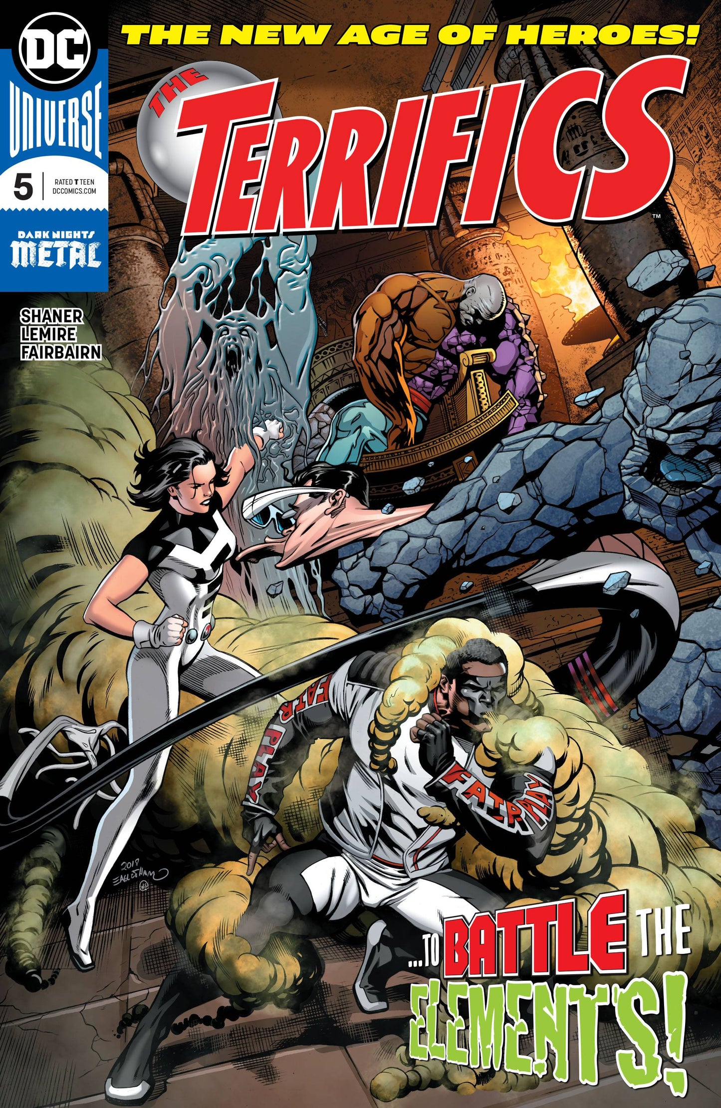 TERRIFICS #5 2018 DC COMICS