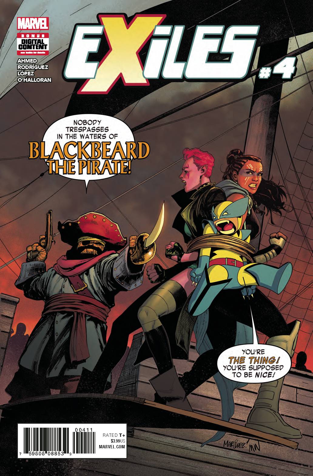 EXILES #4 2018 MARVEL COMICS