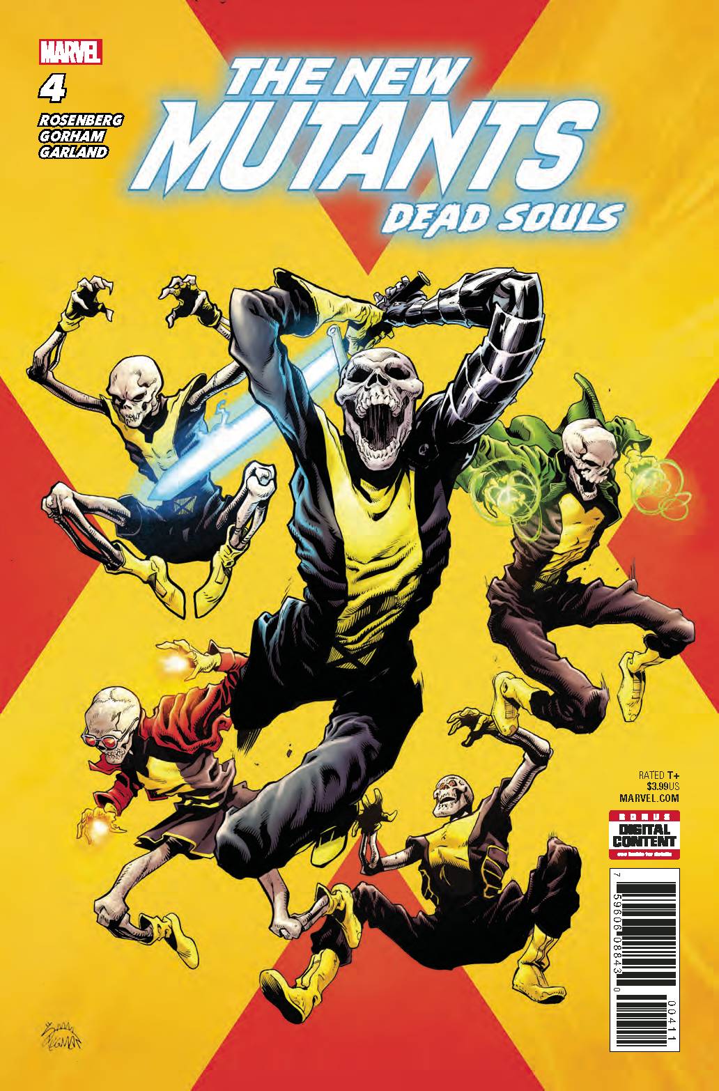 NEW MUTANTS DEAD SOULS #4 (OF 6) 2018 New Mutants MARVEL PRH
