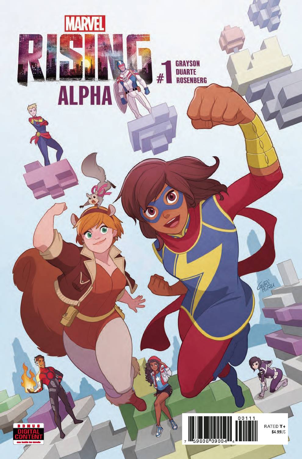 MARVEL RISING ALPHA #1 2018 Ms Marvel MARVEL COMICS