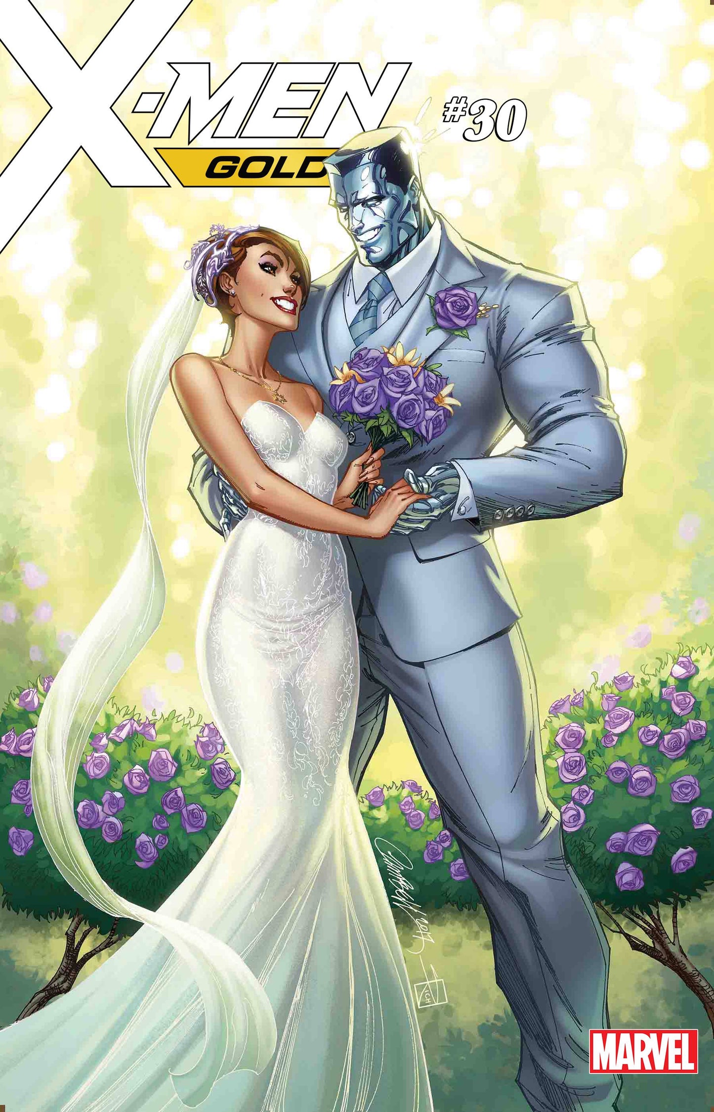 X-MEN GOLD #30 KITTY & COLOSSUS J SCOTT CAMPBELL POLYBAGGED VARIANT 2018 X-Men Gold MARVEL COMICS