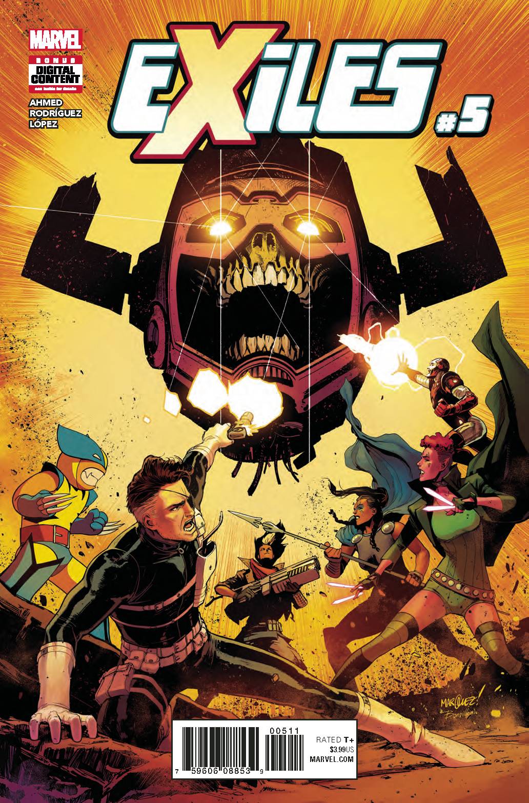 EXILES #5 2018 MARVEL COMICS