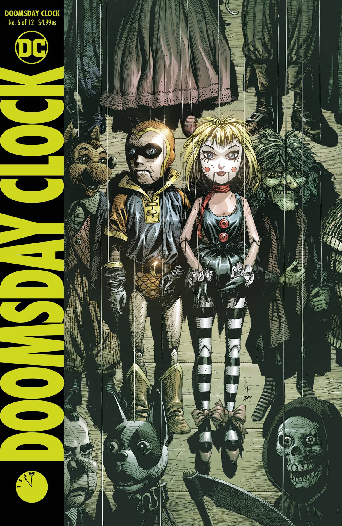 DOOMSDAY CLOCK #6 (OF 12) 2018 Watchmen DC COMICS