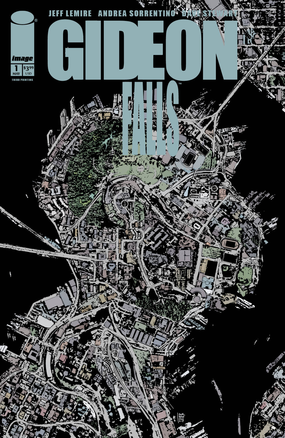 GIDEON FALLS #1 3RD PRINT VARIANT 2018 Gideon Falls IMAGE COMICS