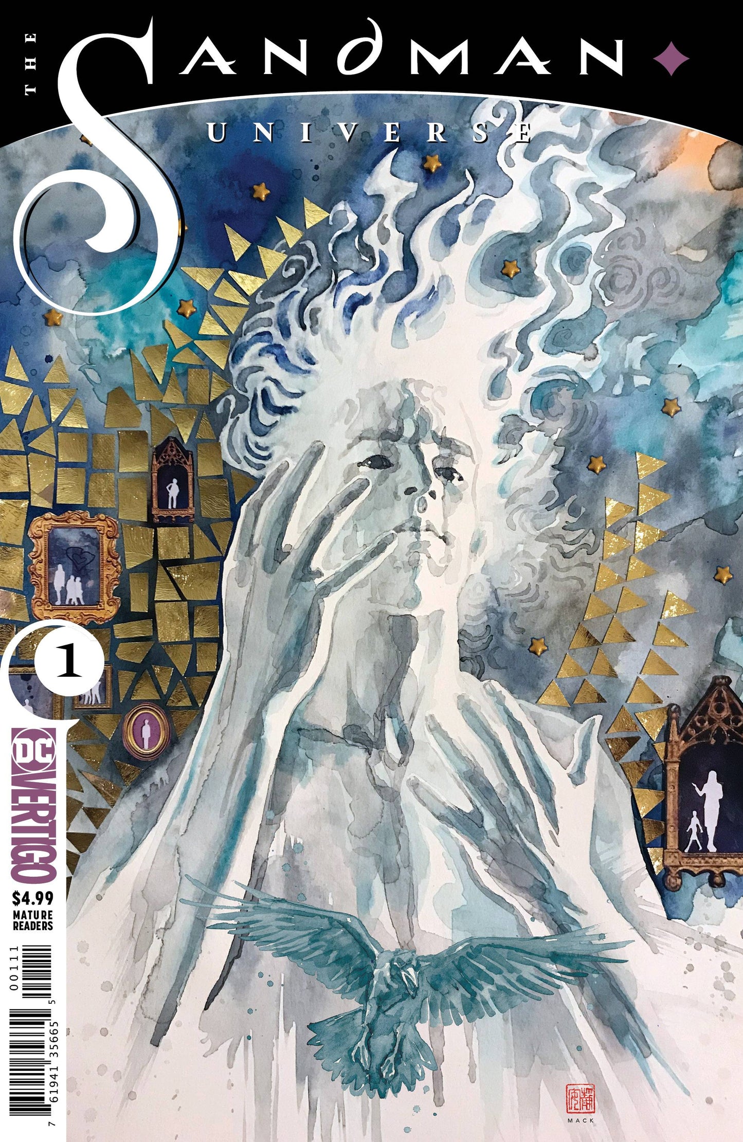 SANDMAN UNIVERSE #1 MACK VARIANT 2018 Sandman Universe DC COMICS