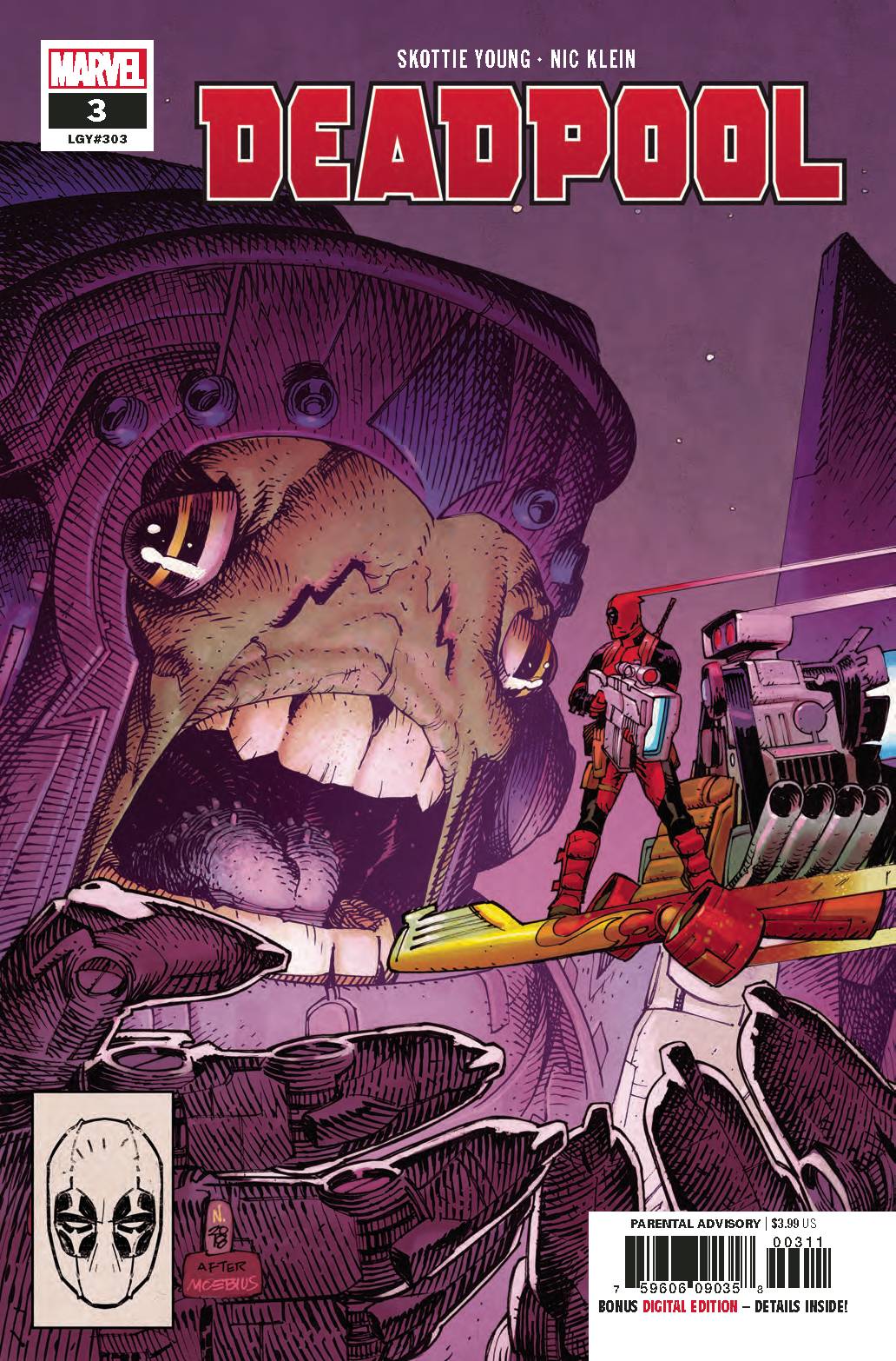 DEADPOOL #3 2018 Deadpool MARVEL COMICS