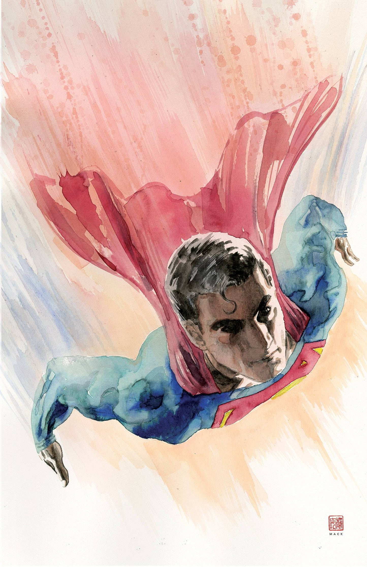 SUPERMAN #2 DAVID MACK VARIANT 2018 Superman DC COMICS