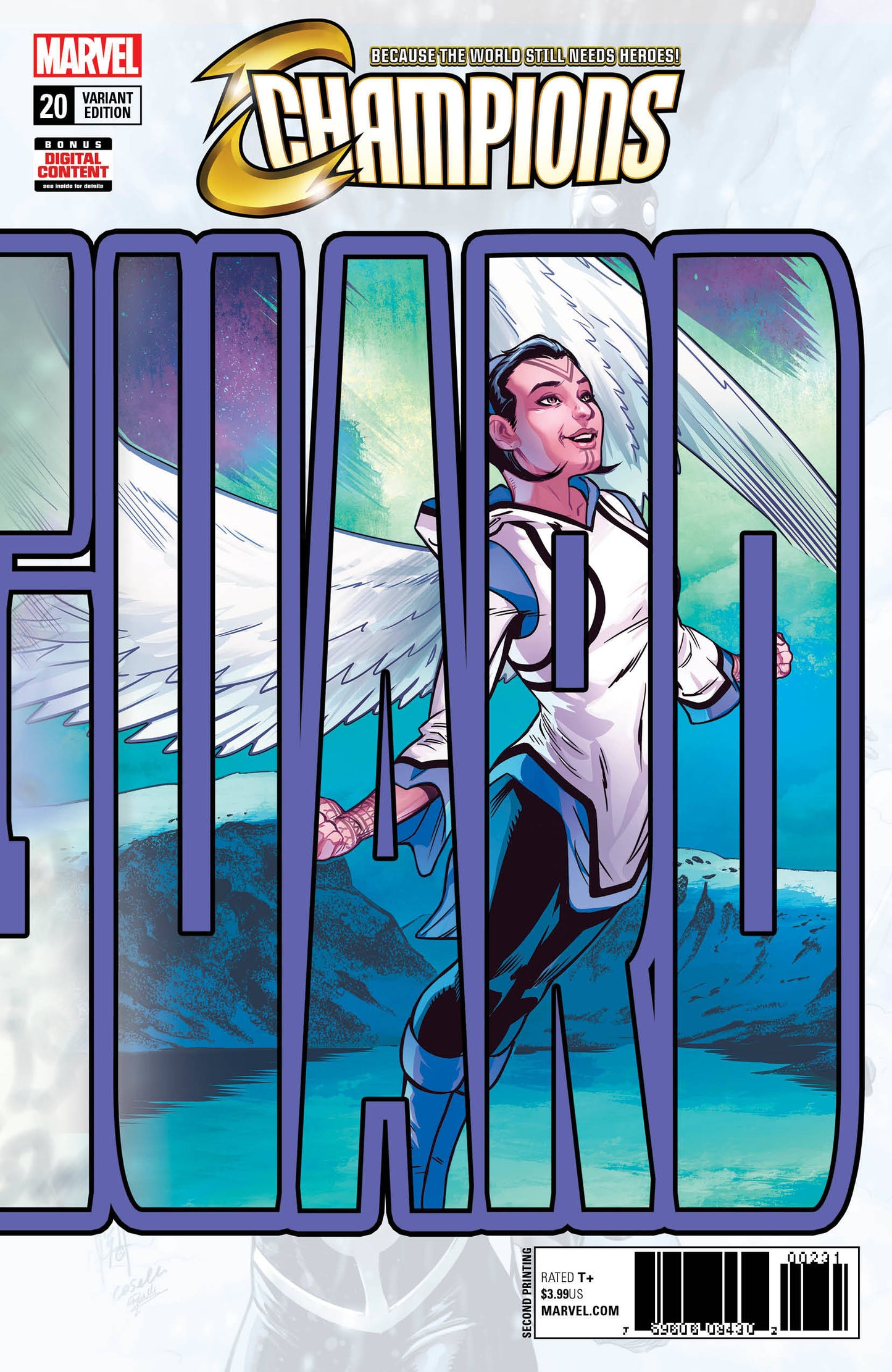 CHAMPIONS #19 & #20 2ND PRINT VARIANT (1ST APP AMKA ALIYAK) 2018 Champions MARVEL COMICS