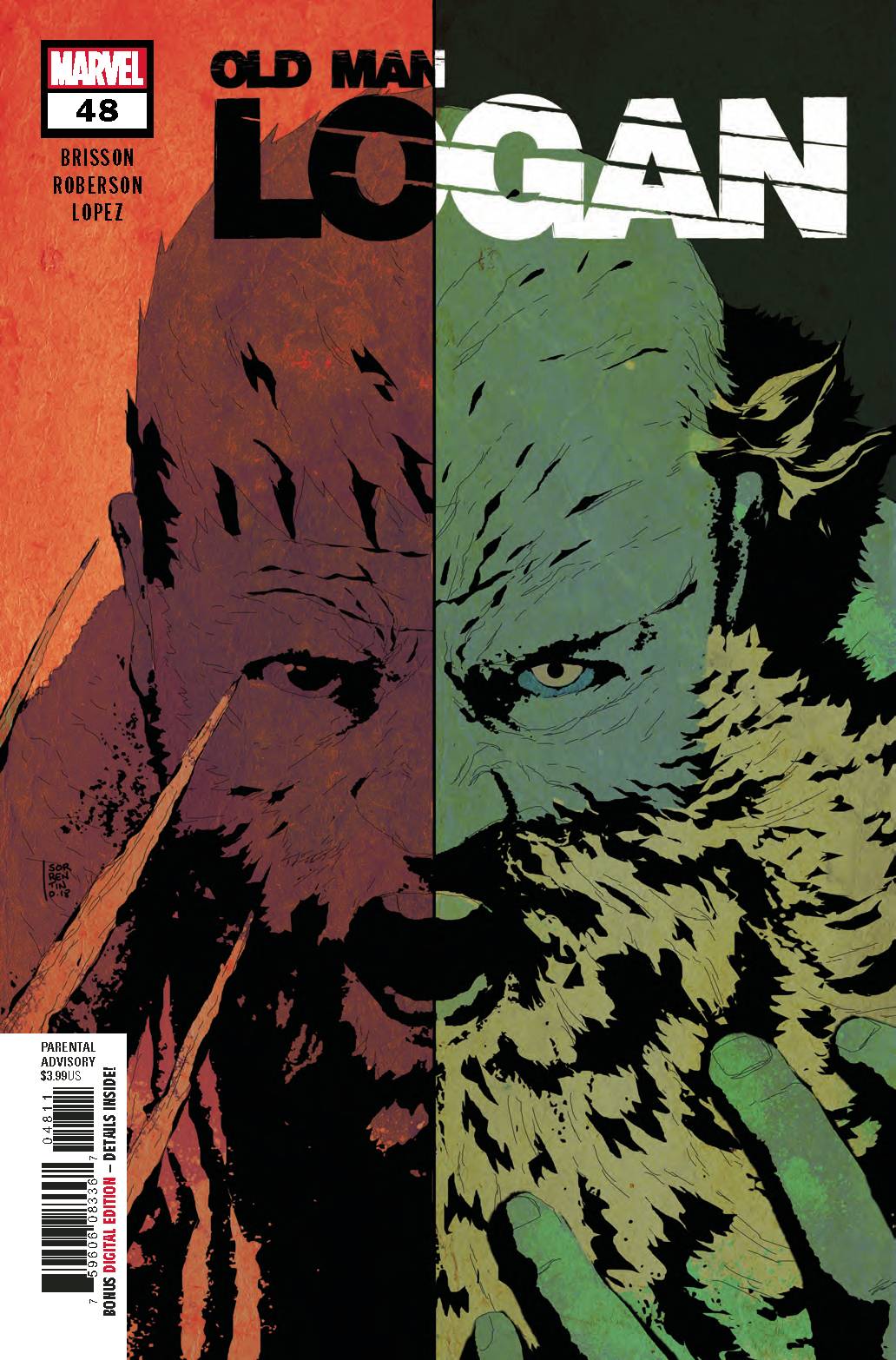 OLD MAN LOGAN #48 2018 Wolverine MARVEL COMICS