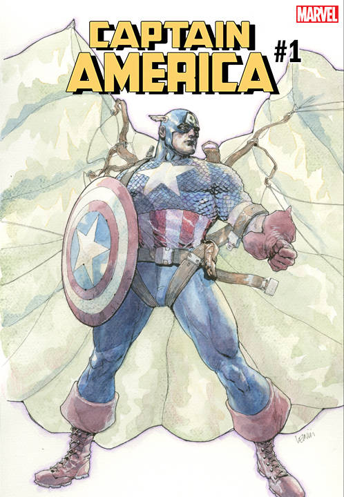 CAPTAIN AMERICA #1 LEINIL YU VARIANT 2018 Captain America MARVEL COMICS