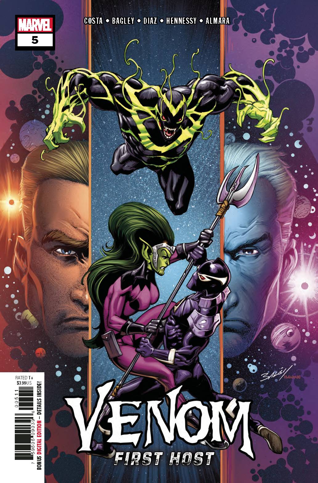 VENOM FIRST HOST #5 (OF 5) 2018 Venom MARVEL COMICS