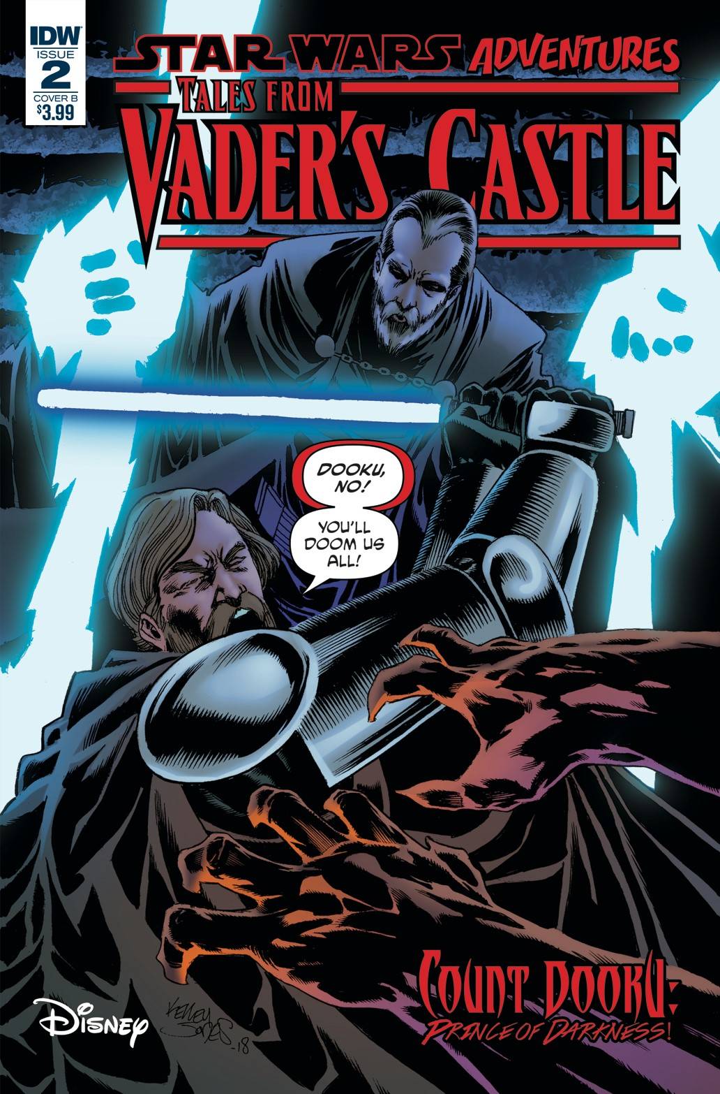 STAR WARS TALES FROM VADERS CASTLE #2 (OF 5) CVR B JONES 2018 Star Wars Adventures IDW PUBLISHING