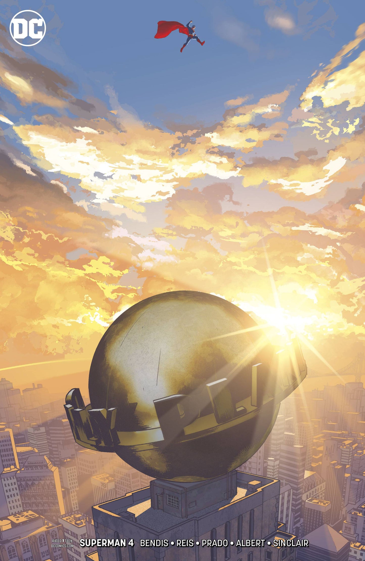 SUPERMAN #4 ADAM HUGHES VARIANT 2018 Superman DC COMICS