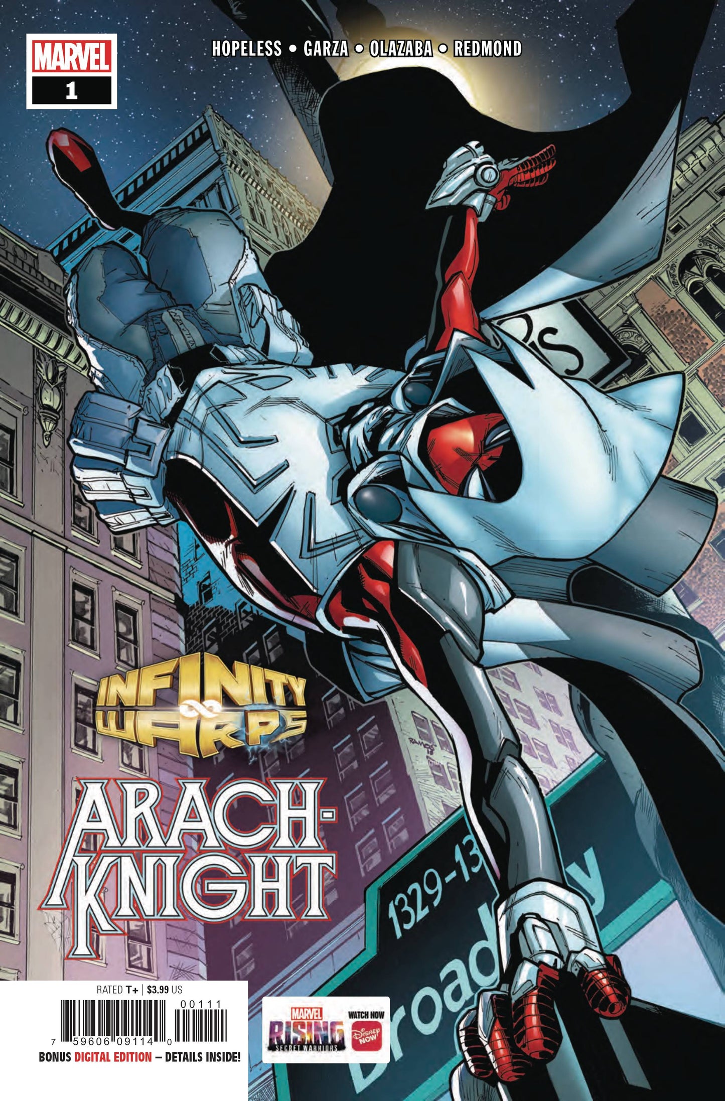 INFINITY WARPS ARACHKNIGHT #1 (OF 2) 2018 Infinity Wars MARVEL COMICS